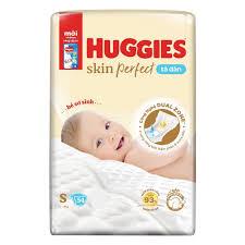 Bỉm Huggies dán S54 miếng S dành cho trẻ (4-8kg).