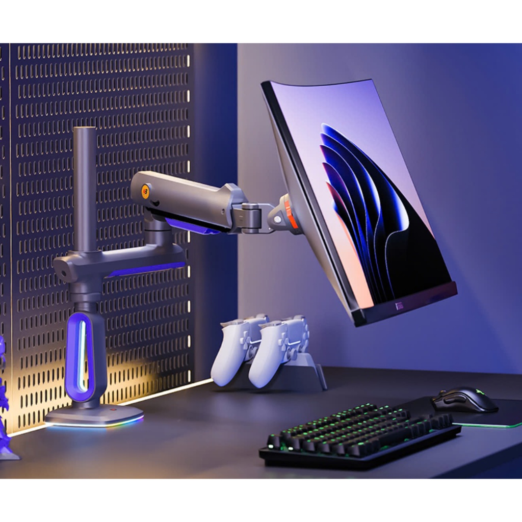 Chân màn hình vi tính Gaming 32-60inch Led RGB NB G80 nhập khẩu