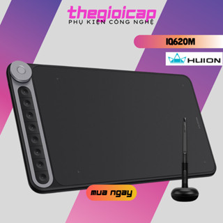 Bảng Vẽ Điện Tử HUION iQ620M Kết Nối Không Dây Wireless 2.4G (hỗ trợ Android và máy tính)