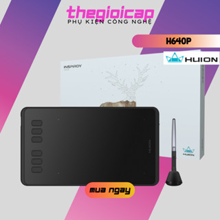 Bảng Vẽ Điện Tử HUION INSPIROY H640P 6X4 Inch Dùng Cho Điện Thoại Android, Laptop, PC
