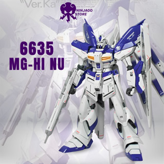  Mô Hình Lắp Ráp Gundam MG RX-93-2 Hi Nu V 6635 1:100 Ver ka Tặng Decan Nước 