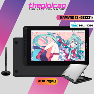 (Kèm Chân Đế Rời ST300) Bảng Vẽ Điện Tử Màn Hình LCD 13inch Huion Kamvas 13 (GS1331) - BẢN NÂNG CẤP
