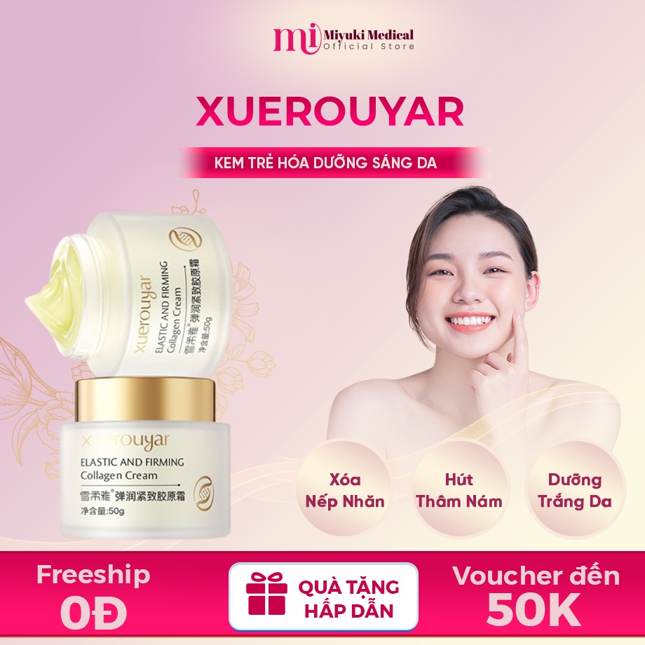 Kem Xoá Nếp Nhăn Trẻ Hóa XUEROUYAR – XUEROUYAR Làn Da Trẻ Trung, Nâng Cơ, Làm Mờ Nếp Nhăn Và Chống Lão Hóa Hiệu Quả