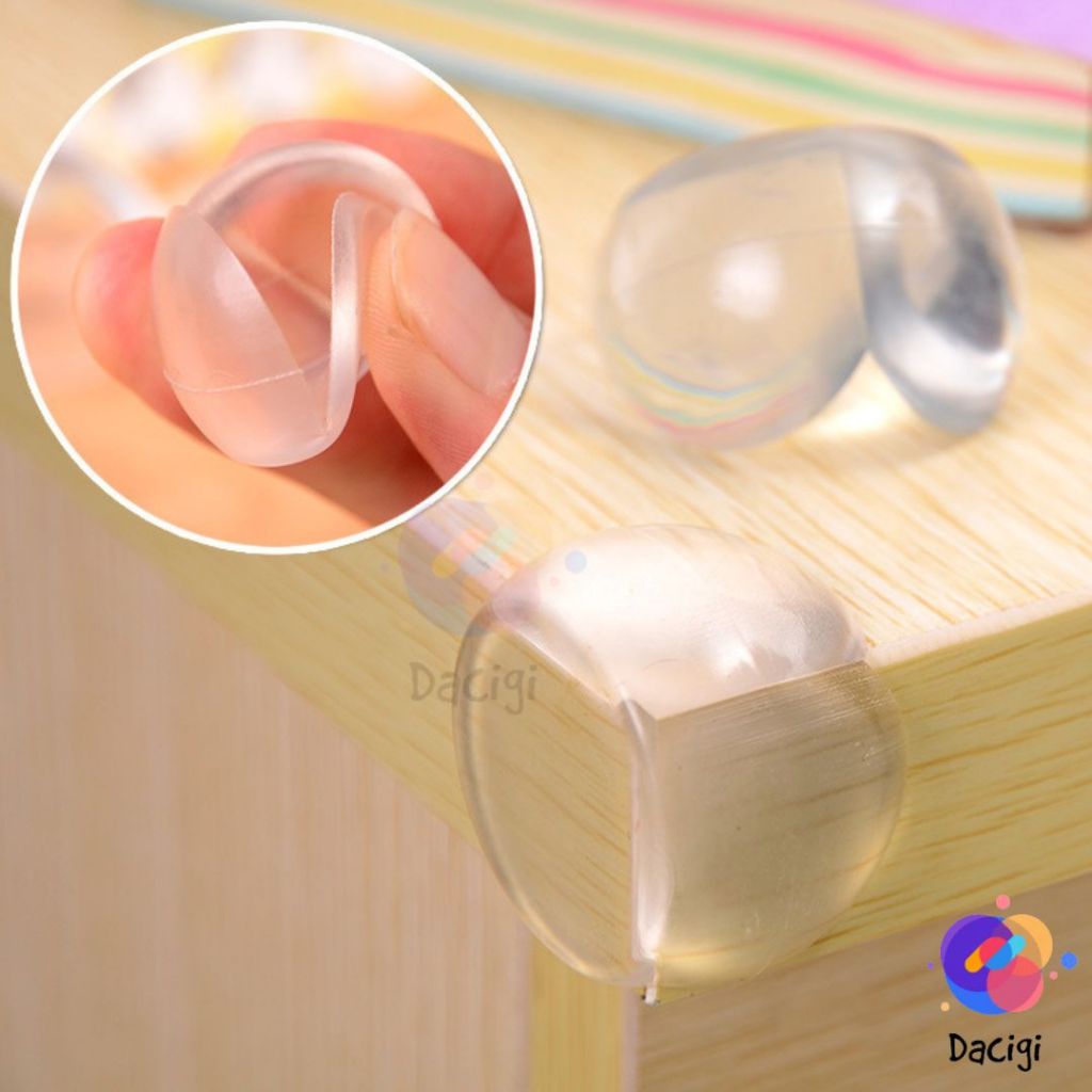 Set 4 chiếc Bọc góc bàn silicon an toàn cho trẻ nhỏ và gia đình, Bọc cạnh bàn chống va đập các loại