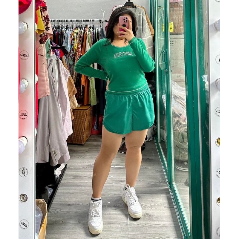 [virusplussize]Short tập Athletic bigsize