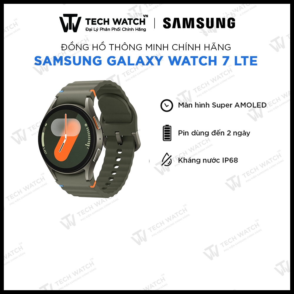 [ GIAO NGAY Galaxy Watch 7 ] Đồng hồ thông minh Samsung Galaxy Watch 7- TechWatchVN