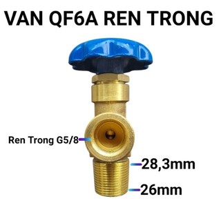 Van bình khí Oxy_Nito_Co2_Argon...Van gắn bình khí_Van chất liệu đồng