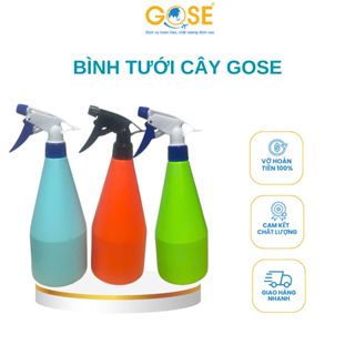Bình xịt tưới cây 500ml, 800ml GOSE chất liệu nhựa PE cao cấp vòi nhiều chế độ nhiều công dụng