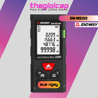 Thước đo khoảng cách bằng tia laser sndway phạm vi 100m