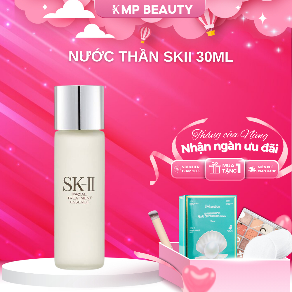 Nước Thần, Nước Hoa Hồng SKII Facial Treatment Essence Chính Hãng 30ml Nobox