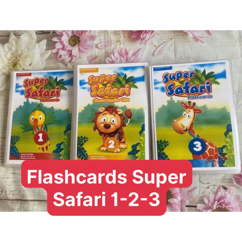Thẻ SUPER SAFARI 1 (40 thẻ ép plastic)