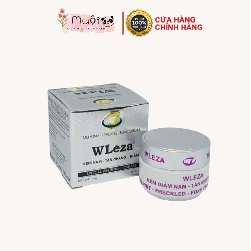 [CHÍNH HÃNG] Kem Wleza Bạc nám, tàn nhang, thâm 15g