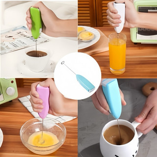 Dụng Cụ Tạo Bọt Pha Cà Phê , Đánh Trứng Tiện Lợi Kèm 2 Pin AA