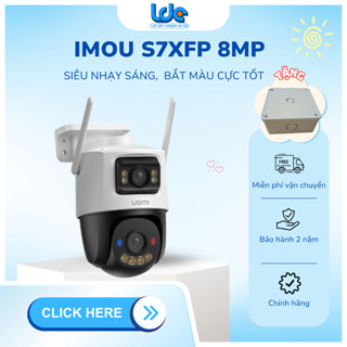 Camera wifi ngoài trời 2 ống kính siêu nhạy sáng IPC-S7XFP-8U0WED (Cruiser Dual 2 Pro 8MP)