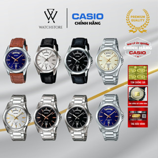 Đồng Hồ Nam Casio Series MTP-1370 Mặt Kính Khoáng 39.8mm Vỏ Kim Loại Không Gỉ Chống Nước Chính Hãng - WATCHSTORE