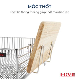Kệ (giá) để chén bát HiVE KO 1 tầng inox 304