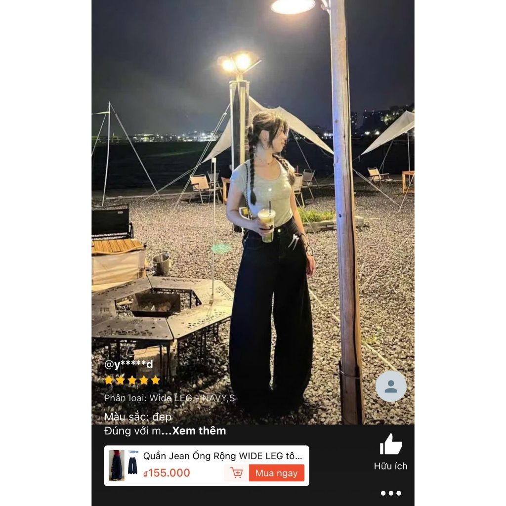 Quần Jean Ống Rộng WIDE LEG tôn dáng cạp cao form unisex nam nữ JS02 | BigBuy360 - bigbuy360.vn