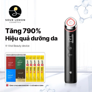[chính hãng Medicube VN] Máy Đẩy Tinh Chất, Chăm Sóc Da Medicube AGE-R Booster Pro ( máy đen)