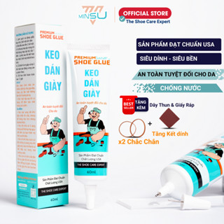 Keo Dán Giày Trong Suốt Siêu Dính Đa Năng Chính Hãng MINSU M2522 Chuyên Dụng Cho Giày Dép Thể Thao An Toàn Cho Da 60ml