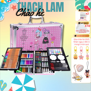 Hỏa tốc kèm quà Quà Sinh Nhật Cho Bé Hộp Màu 150 Chi Tiết Quà Cho Bé Gái 12 Tuổi Màu Nước Màu Acrylic Màu Chì Màu Sáp