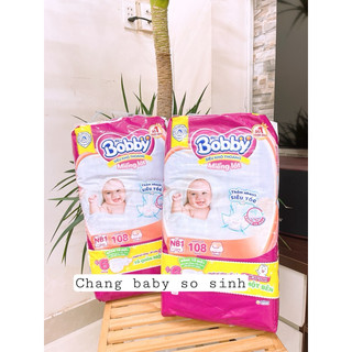 Miếng lót sơ sinh Bobby newborn 108 Miếng