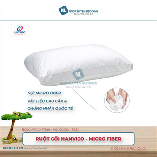 [CHÍNH HÃNG] Ruột gối lông vũ khách sạn Microfiber cao cấp kháng khuẩn HANVICO