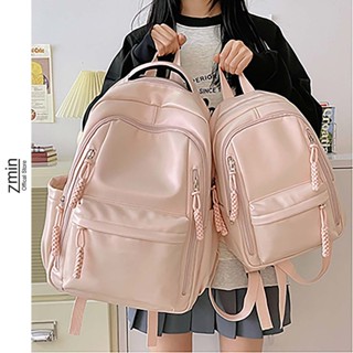 Balo da đi học nữ thời trang Zmin, đựng vừa laptop 15.6inch, A4 - Z081
