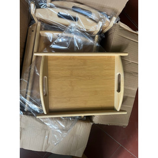 khay gỗ đựng dụng cụ dưỡng sinh spa( đựng ngọc lông công kim tiêm)1khay