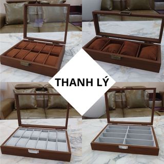[THANH LÍ] Hộp đựng đồng hồ, mắt kính, phụ kiện bị lỗi(KHÁCH XEM KĨ TRONG PHÂN LOẠI, MÀU SẮC CÓ THỂ CHÊNH LỆCH ÁNH SÁNG)