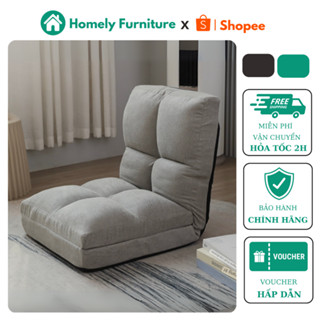 Ghế Tatami Gấp Gọn HOMELY, Ghế Điều Chỉnh Tựa Lưng, Sang Trọng, Ghế Ngồi Bệt Tựa Lưng PR230