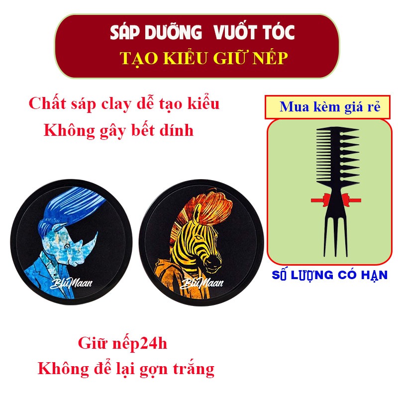 Sáp vuốt tóc tạo kiểu giữ nếp tốt MN36