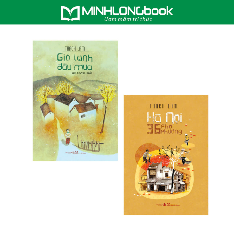 Sách: Combo Hà Nội 36 Phố Phường + Gió Lạnh Đầu Mùa (Thạch Lam) - Văn Học Kinh Điển Việt Nam