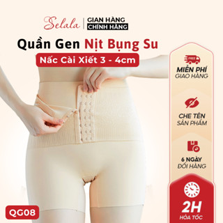 Quần Gen Su Selala Móc Cài Trước Siêu Định Hình Giúp Eo Thon Cao Cấp QG08 