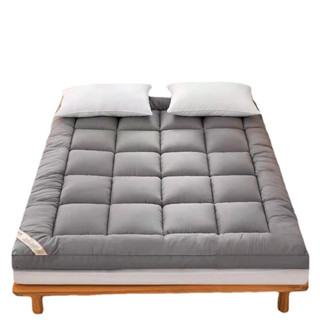  Nệm topper loại 1 màu Xám tấm đệm trải sàn bông Micro siêu thoáng khí ấm vào đông mát vào hè Vuaremgiasi 