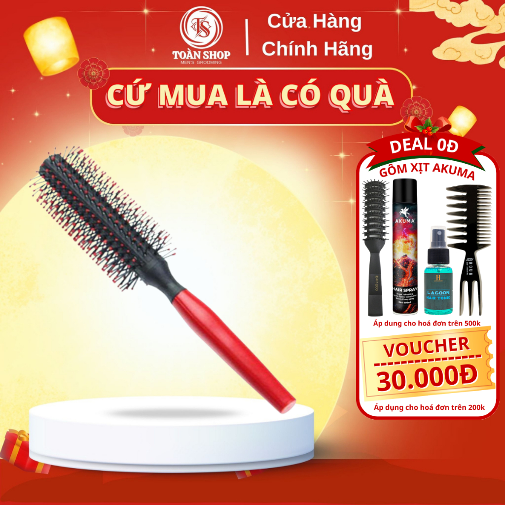 Lược tròn tạo phồng cho tóc – Tiện Dụng Dễ Sử Dụng Hàng Chuẩn Shop