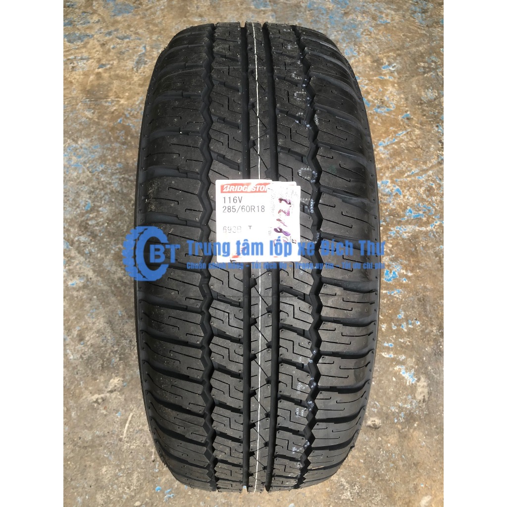 Lốp Bridgestone 285/60r18 D693 Nhật Date 2022 (lốp dành cho Toyota Land Cruiser)