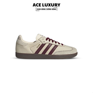 [ Hàng Chính Hãng ] Giày Adidas Samba Maroon Mẫu Mới Cực Hot Phối Đồ Nam Nữ Full Size 36-44 Full Box