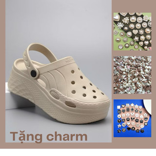  Dép sục Nesty đúc nguyên khối đế liền nhựa Eva cao 6cm Ne18 