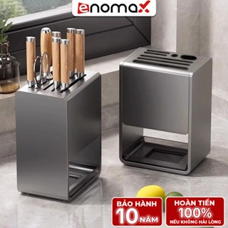 Ống đựng dao, keo nhà bếp Enomax dán tường, chịu lực tốt, chất liệu Thép Carbon chống gỉ sét, bảo hành 10 năm (Eno 0155)
