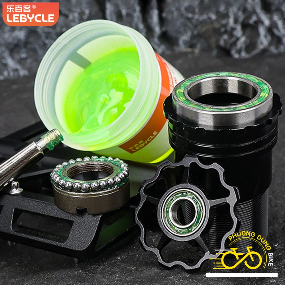 Mỡ bôi trơn chịu nhiệt xe đạp LEBYCLE 50g (Mỡ Xanh)
