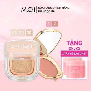 [TẶNG QUÀ] Bộ đôi phấn nước M.O.I Iconic Perfection Cushion và Phấn má hồng M.O.I (màu tùy chọn)