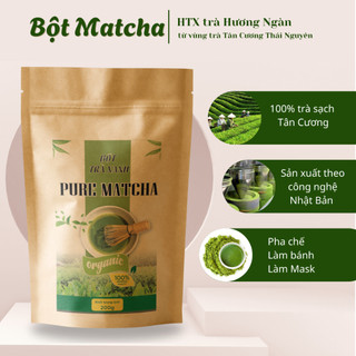  Bột Matcha Trà Xanh Oraka Nguyên Chất Sản Xuất Bằng Công Nghệ Nhật Bản 