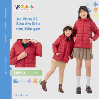 [SALE 30%] Áo khoác cho bé trai bé gái phao YODY siêu nhẹ nhiều màu sắc trẻ trung năng động PHK6002