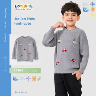 [SALE 20-30%] Áo len YODY cho bé dày dặn ấm áp , áo len trẻ em trai gái ALK7004