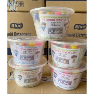  Combo 1 hộp 10 tượng thạch cao tô màu 7-10cm kèm cọ và màu Đồ chơi cho bé Bé tập vẽ Tập tô màu 