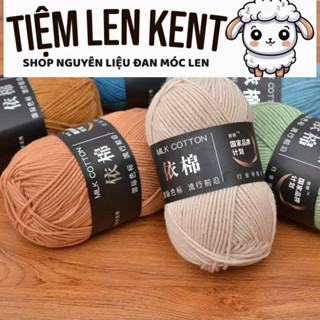 Len Milk cotton 50g Full 86 màu