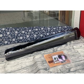 Đàn cổ cầm Trung Quốc cao cấp, kèm tuner chỉnh dây và bao đàn
