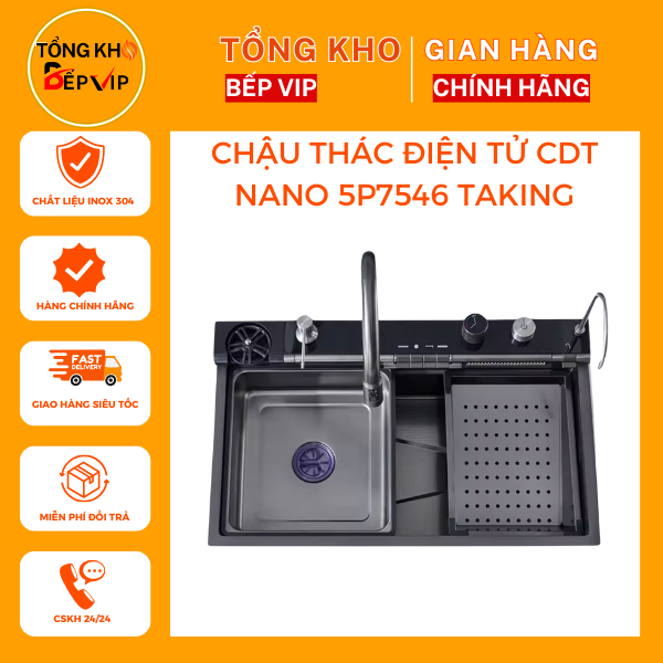 Chậu Thác Điện Tử CDT Nano 5P7546 TaKing