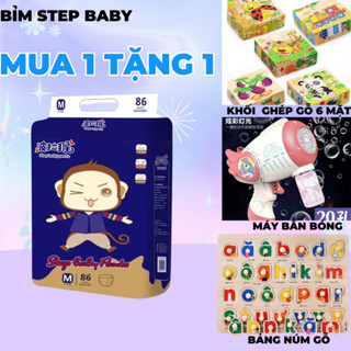 [FULL CÁC QUÀ XỊN ]1 BỊCH BỈM ĐẠI STEPBABY 🌺 Tã/Bỉm Quần/Dán STEP 🌺 Đủ size 🌺 babycute, bỉm khỉ