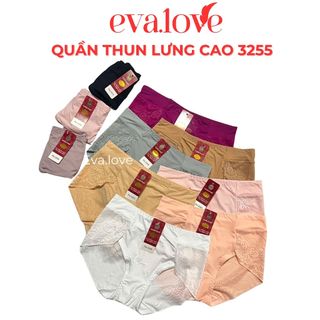 Combo 1, 3, 5 Quần Lót Lưng Cao 3255 – Thun Lạnh Phối Ren Cao Cấp – Co Giãn 4 Chiều